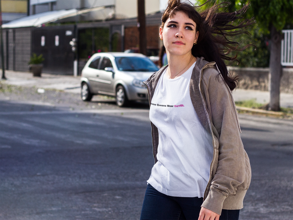 Some Queens Wear Curves. Not Crowns. T-Shirt