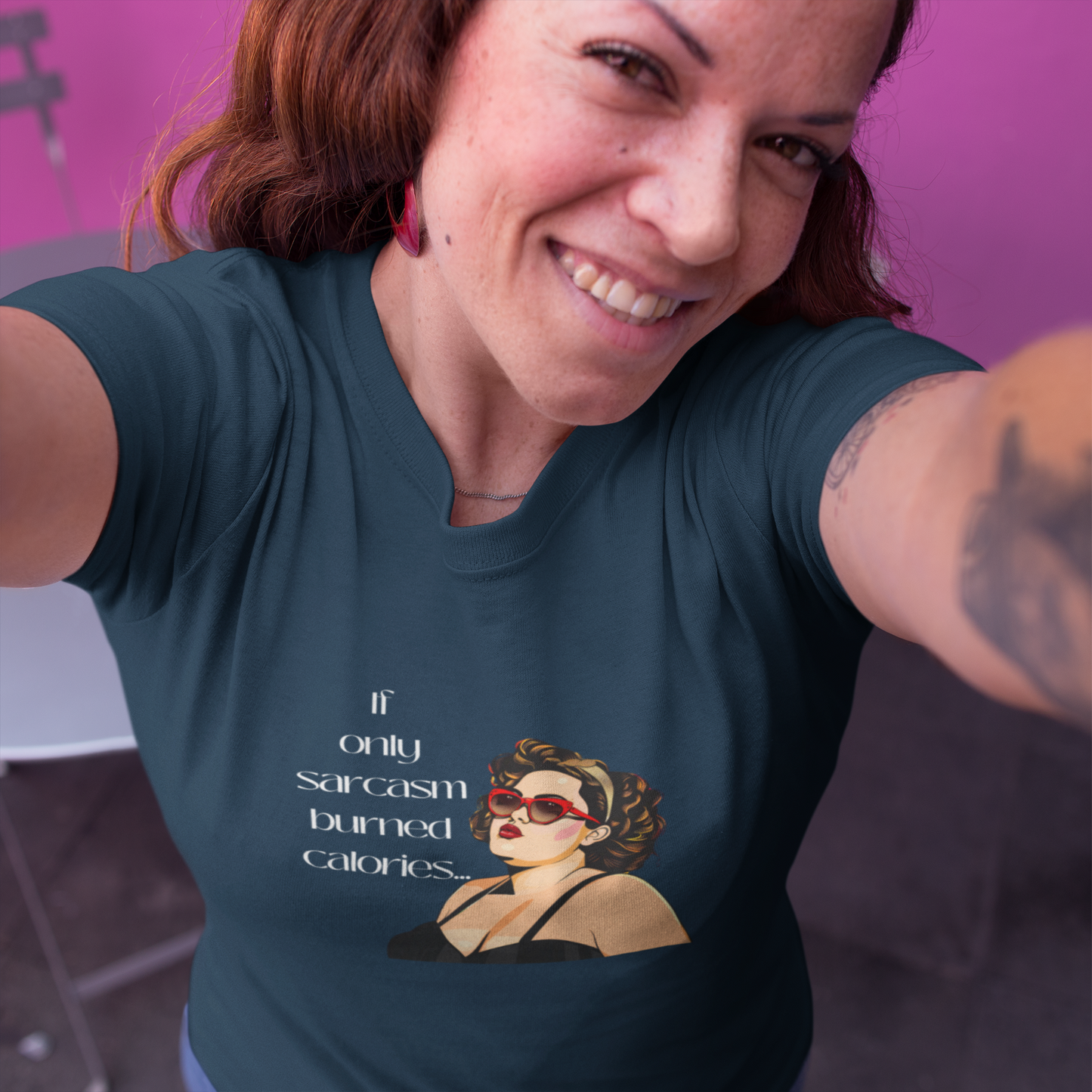 If Only Sarcasm Burned Calories T-Shirt