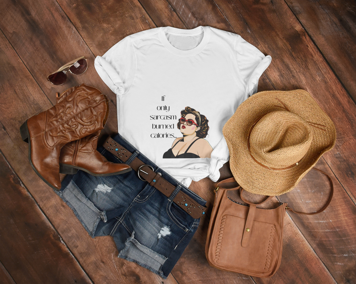 If Only Sarcasm Burned Calories T-Shirt